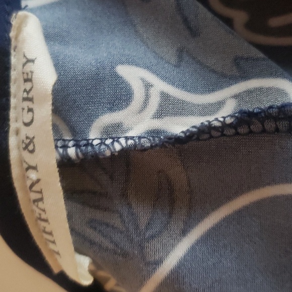 Tiffany and Gray Womans Dress Midi Sz sm - Picture 5 of 6